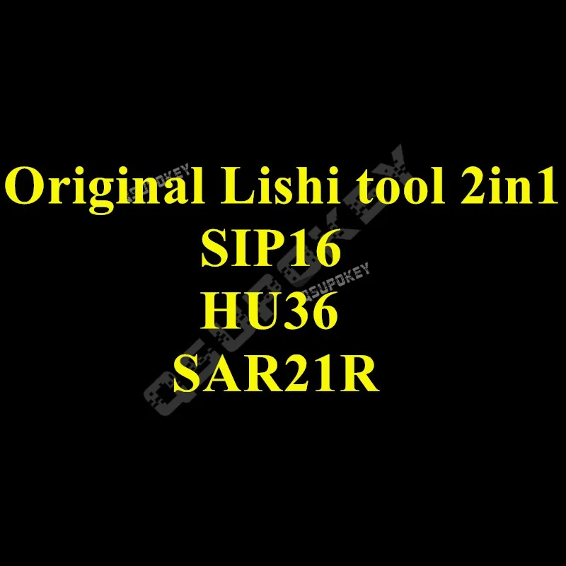 New Original Lishi 2in1 SIP16/HU36/SAR21R Compatible with New lishi tools