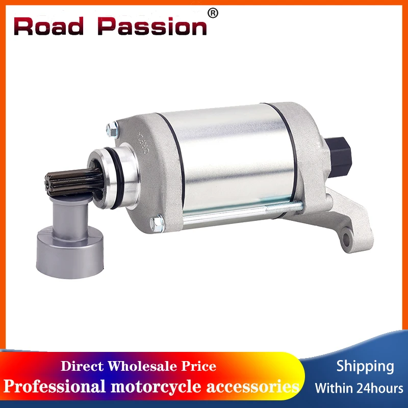 

Road Passion Motorcycle Engine Parts Starter Motor Fit For Suzuki SV650 SFV650 DL650 V-Strom VZ800 Marauder SV SFV DL 650 VZ 800