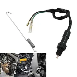 Rear Brake Stop Light Switch plug with Spring Kit For Honda CB175 CB125S CT90 ST90 S90 CS90 S65 CA95 C200 CA200 CT200 CT125