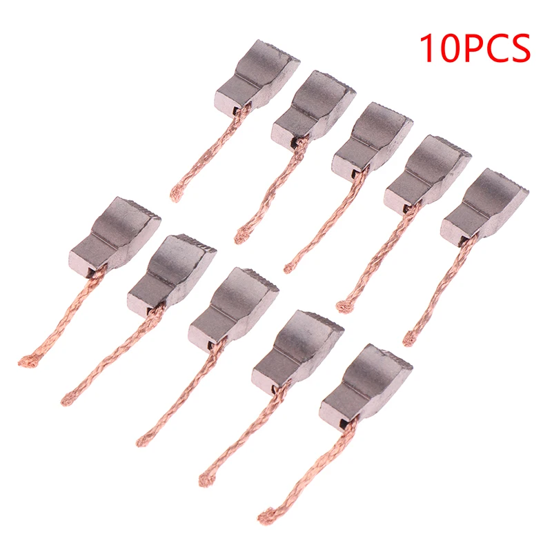 10 Pcs Car Fan Motor Brushes Car Electronic Fan Motor DC12V 24V 48V 8×10×24mm Auto Motorcycle Motor Parts