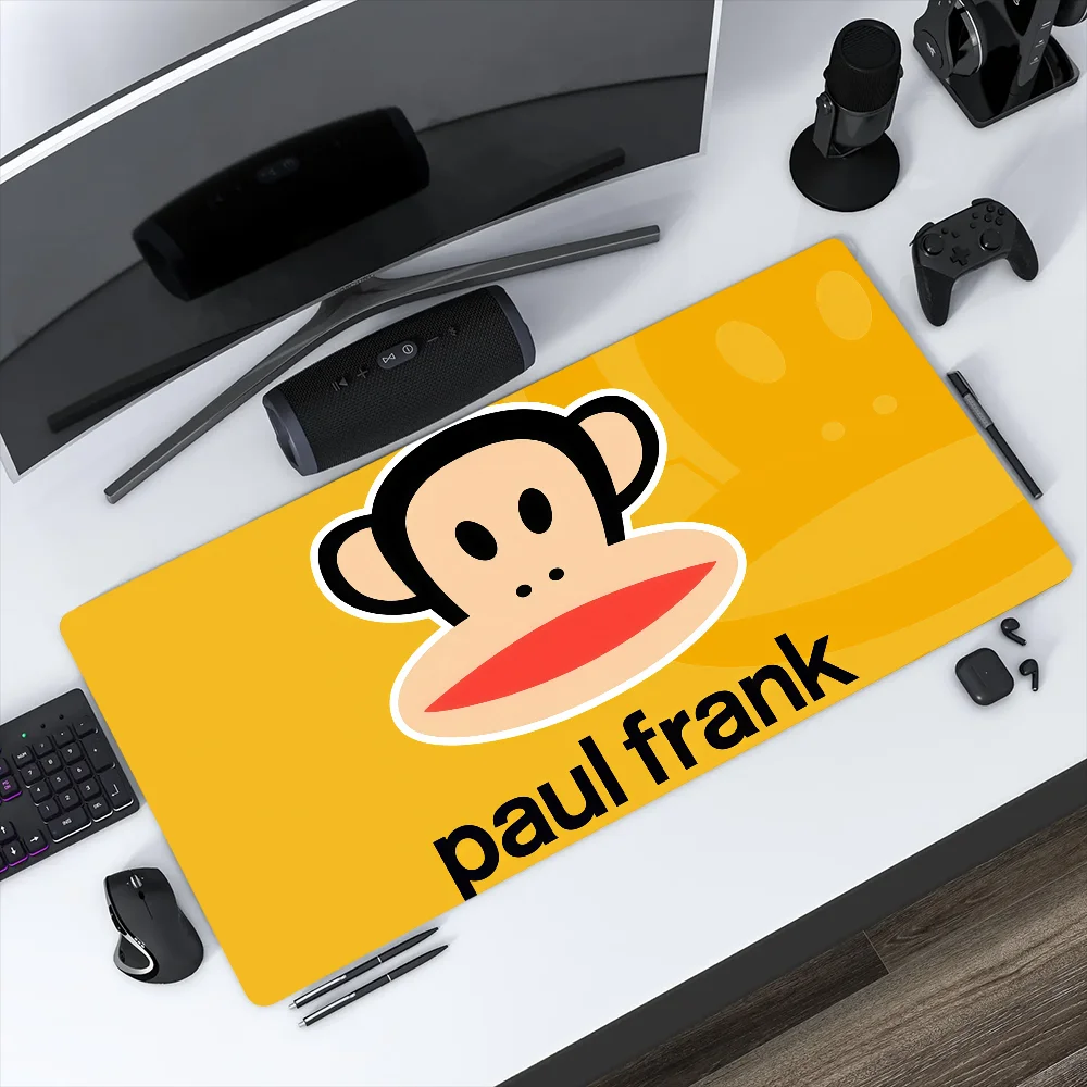 Mouse P-Paul Pad Non-slip Fashion Classic Lockedge Office Student Frank Logo Gaming Thickened Large Writing Cushion MousePad