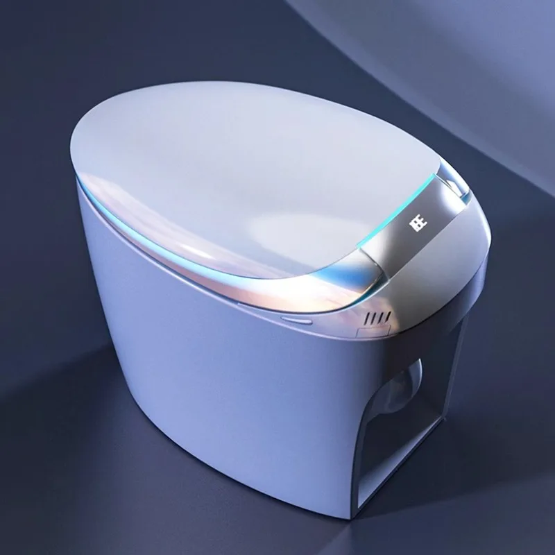 Bol nettoyant esthétique intelligent housse de siège de toilette minimaliste Design moderne toilette adultes multifonctionnel mince Wc meubles de maison