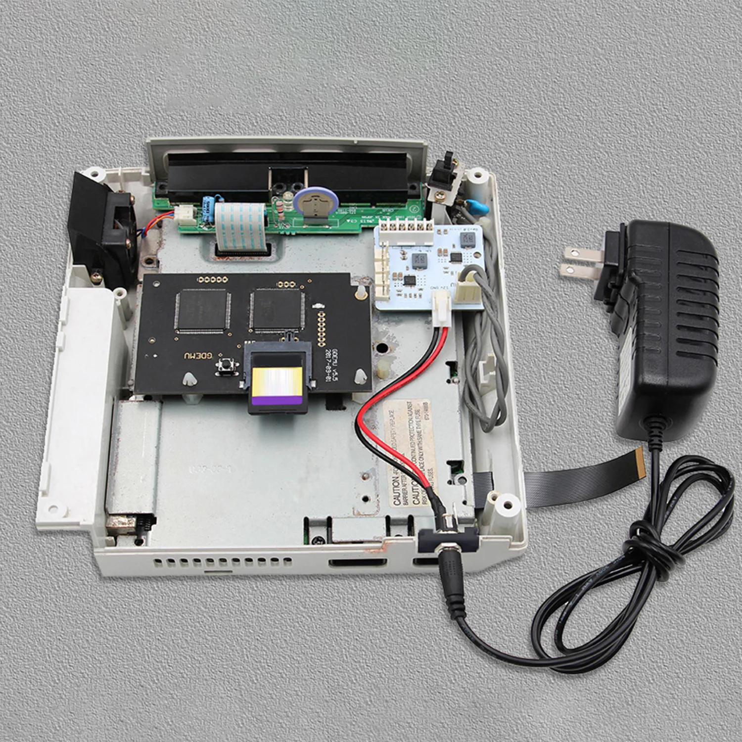 Płytka zasilacza PSU 12V Rev2.0 + Adapter wtyczki zasilania do konsoli SEGA DreamCast, części zamienne i akcesoria. — zdjęcie produktu 4