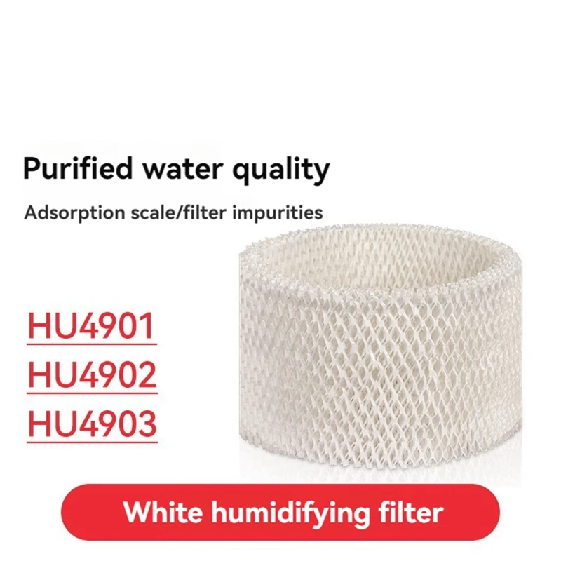 Penjualan terlaris 3 buah HU4101 Filter pengganti Humidifier untuk HU4901/HU4902/HU4903 Filter pelembap udara untuk kamar tidur kantor