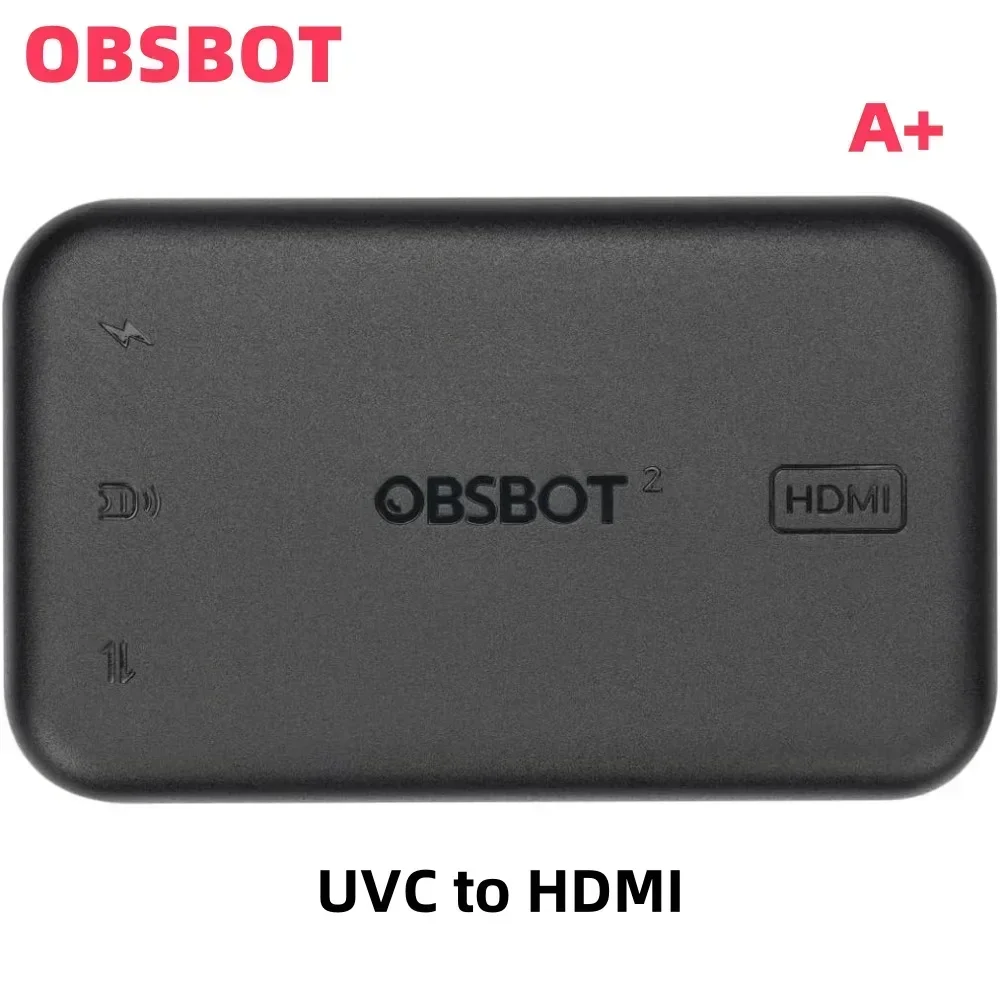 OBSBOT-Adaptateur UVC vers HDMI 2.0 pour Webcams minuscules 2 minuscules 4K/1080P, rencontre 4K/1080P
