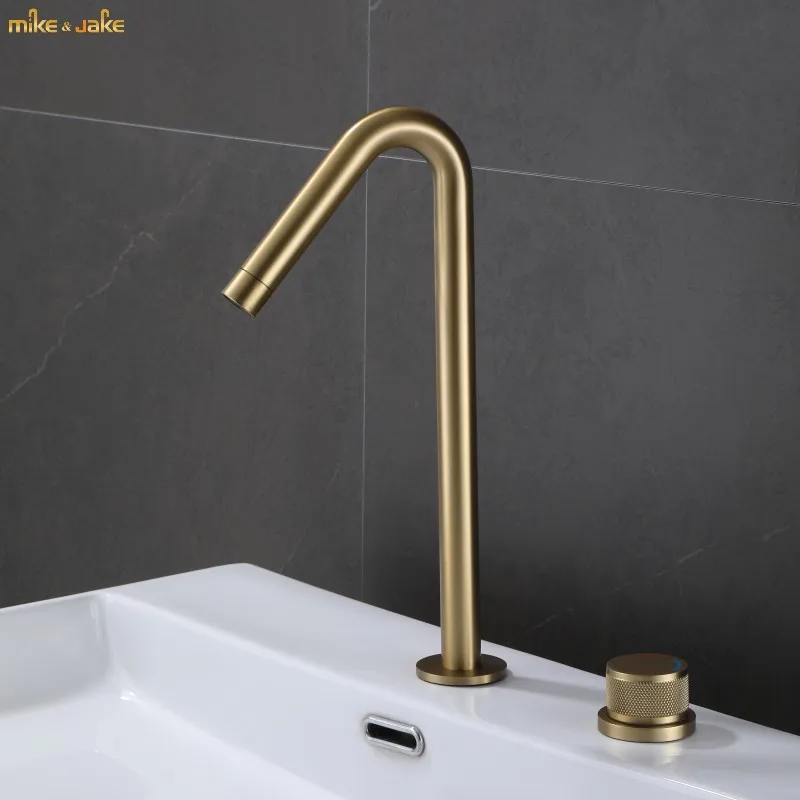 

bathroom faucet basin mixer basin Faucet mixer tap single handle rotary control cold and hot basin faucet tall version