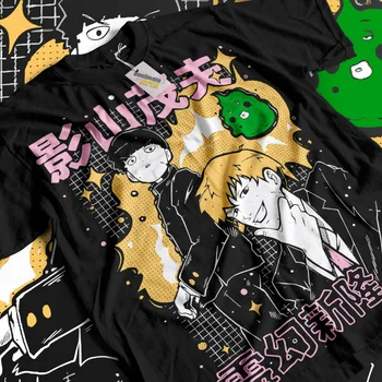 Mob Psycho 100 티셔츠 스트립, 애니메이션 만화, 남녀공용 소프트 티, 모든 사이즈 Best5 Mob Psycho 100 티셔츠 스트립, 애니메이션 만화, 남녀공용 소프트 티, 모든 사이즈 Best5