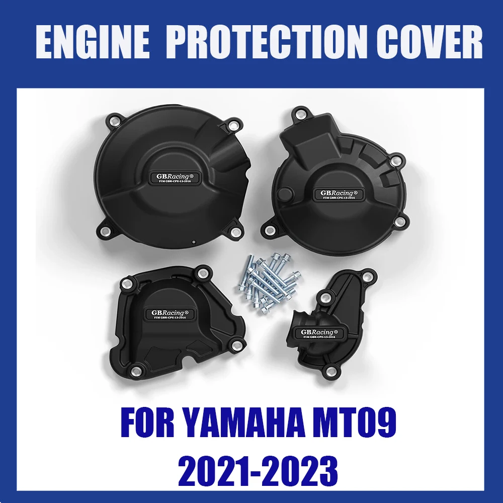 

Motorcycles Engine Protection Cover For GB Racing For YAMAHA MT-09 2021 2022 2023 2024 FZ-09 XSR900 TRACER 9 GT