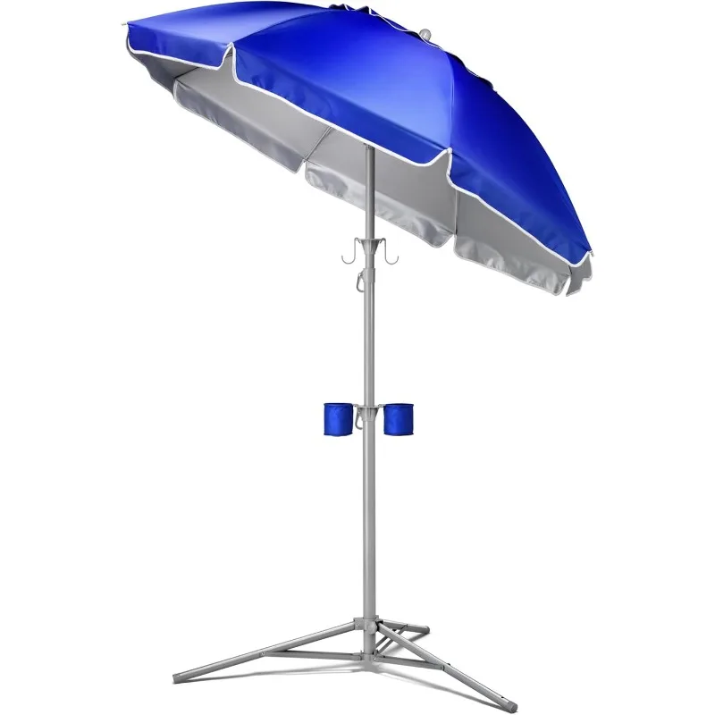 Ultimate Portable Sun Shade Umbrella for Instant Lightweight and Adjustable Sun Protection - Blue