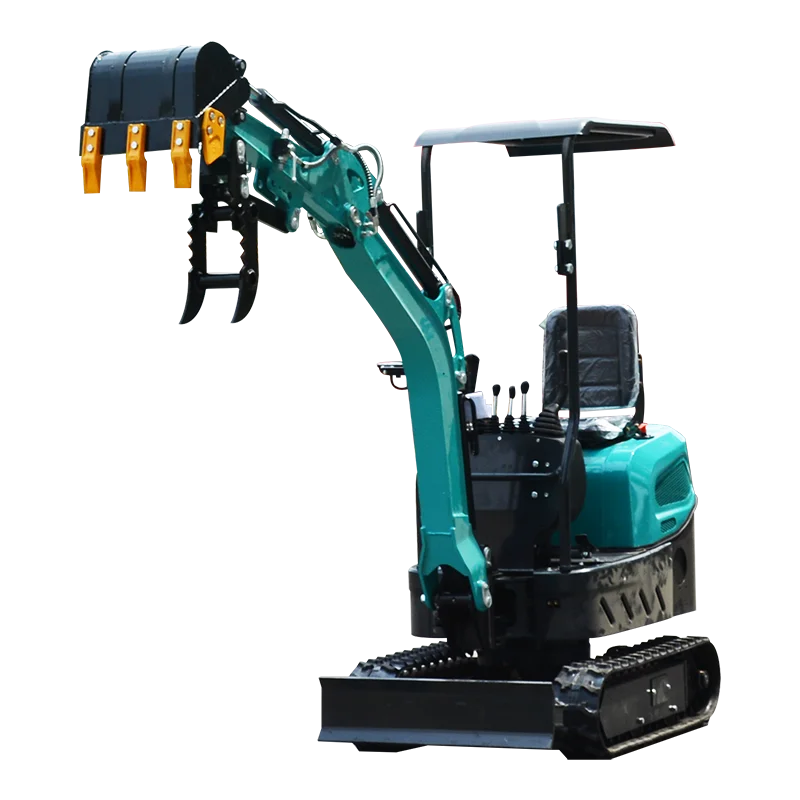 

New small excavator with a capacity of 1.8 tons for household use. Construction machinery is affordable and available in stock