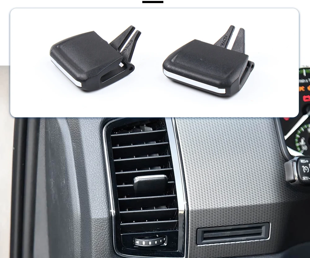 Innenraum-Armaturenbrett-Lüftungsgitter-Schiebeclip-Verkleidung für Skoda Kodiaq NS7 VRS RS Karoq Kodiak 2018-2022 56G820952A – Detail 3
