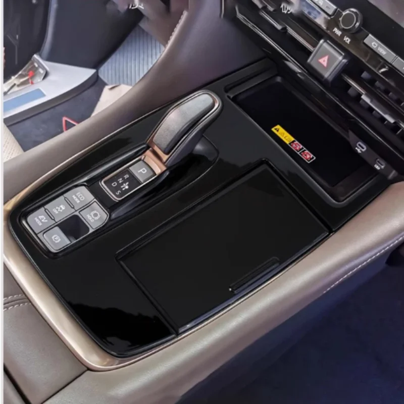 

ABS For Toyota Alphard Vellfire 40 Series 2024 Central Control Gear Shift Panel Cover Trim Frame Interior Stickers