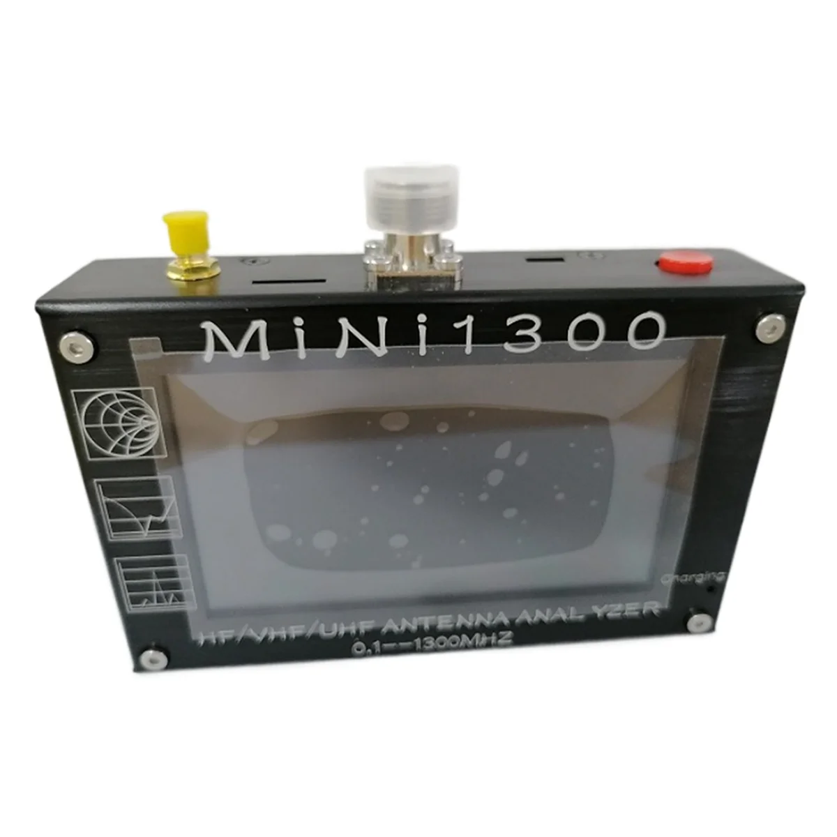 Imagem -02 - Mini Analisador de Rede Vetorial Portátil Onda Estacionária rf Multímetro Multifunções Antena 1.3g 1300