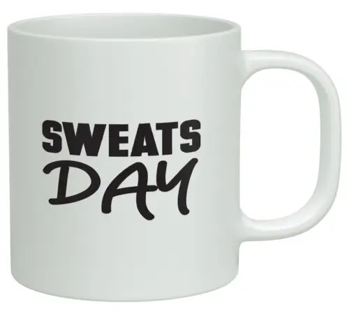 

Новинка, Подарочная кружка Sweats Day White 10 унций