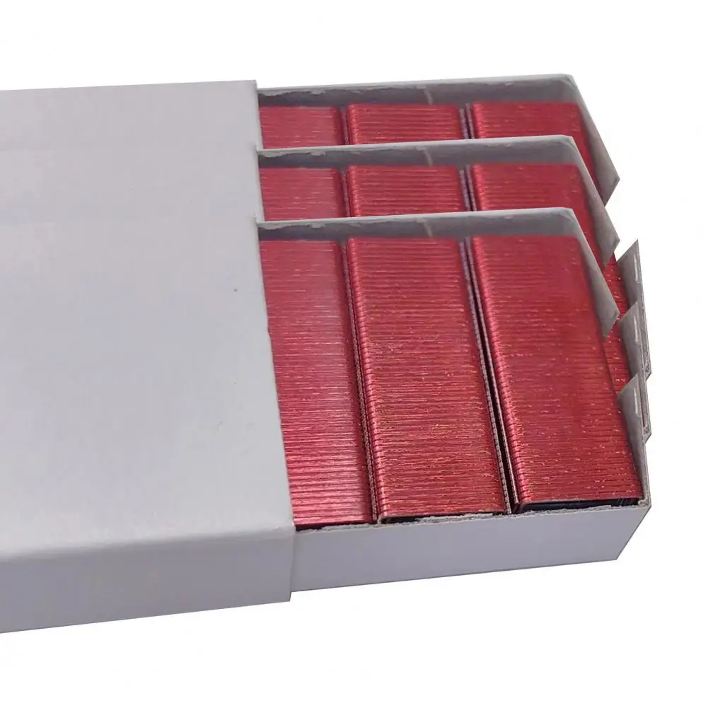 Staple Green Colored Staple 3000 Refill for Desk Stapler 1000 Per Pack School Bookbinding Staple for Bookbinding