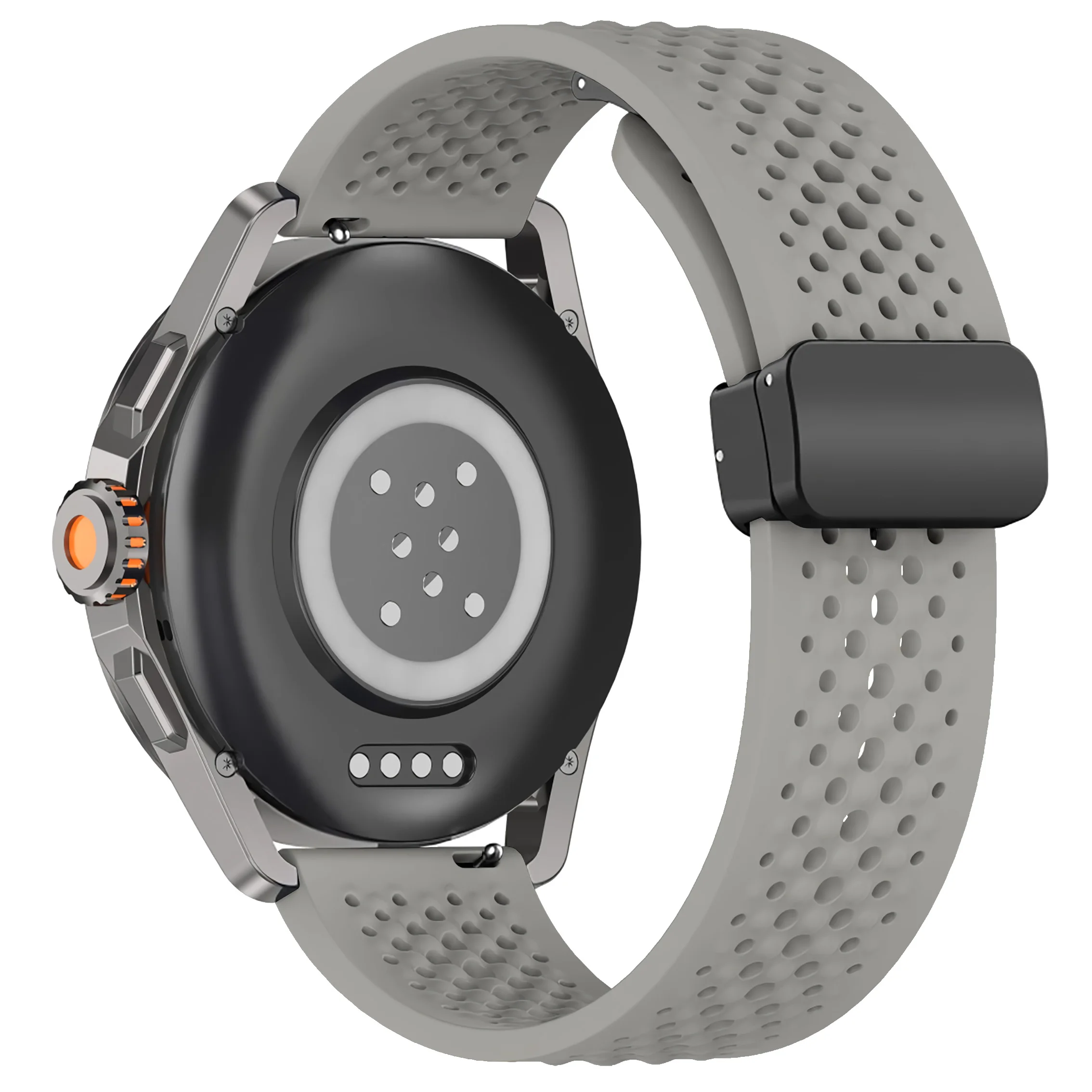 Ремешок для часов 22 мм для CMF Watch Pro 2, силиконовый ремешок с магнитной пряжкой, аксессуары для CMF Watch Pro 2 1, 22 мм, мужской и женский сменный ремешок