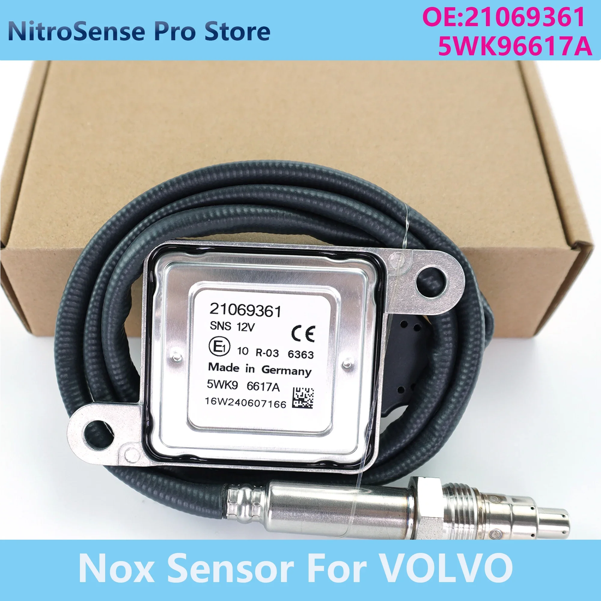 

Датчик NOx 5WK96617A 21069361 для VOLVO: высококачественный датчик оксида азота 5WK9 6617A, превосходная производительность, выгодная цена, автозапчасти