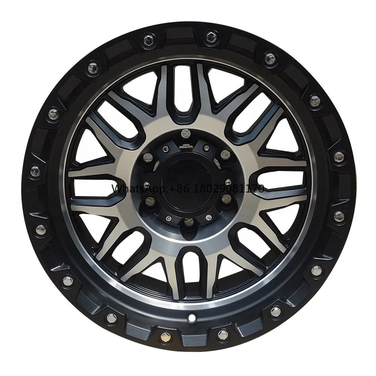 Off Road Wheels Pcd 6X139.7 Velgen Aluminium Velgen Velgen Voor Toyota Land Cruiser Prado Lexus Gx470 Nissan Paladin