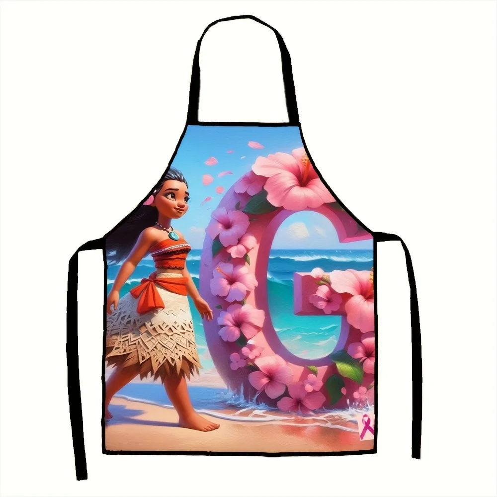 

Цельный фартук Диснея, идеально подходит для рукоделия, выпечки, живописи, уборки кухни и дома, фартук для шеф-повара, официанта, кафе, магазина барбекю, кухонные принадлежности