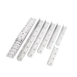 90 Degree Thickened Stainless Steel Corner Square Right Angle L-Size Connector Angle Iron Bracket Fixing Furniture Hardware