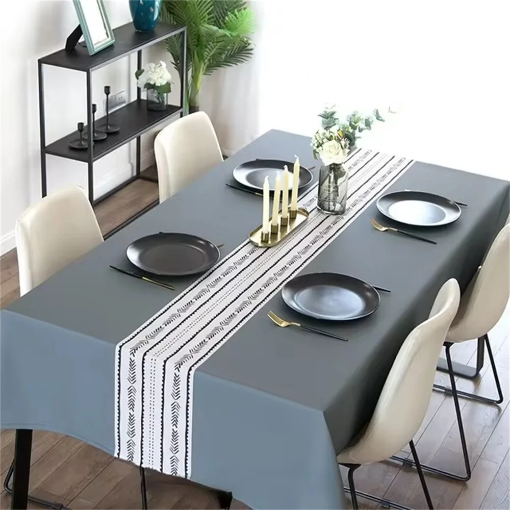 Nordic Simplicity Printing Rectangular Tablecloths For Table Party Decoration Dining Tables Cover Manteles