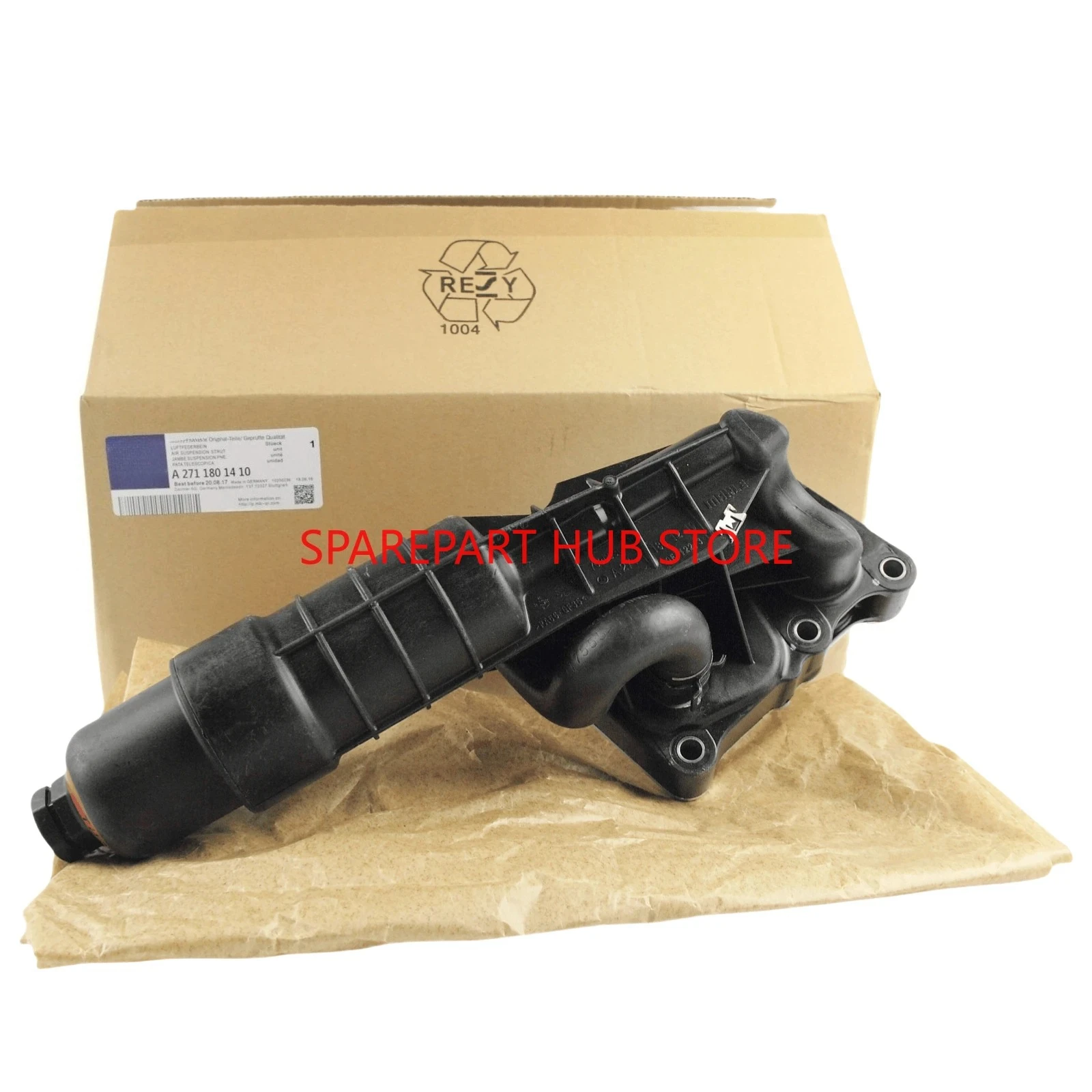 

OEM A2711801410 A2711801010 Engine Oil Filter Housing Assembly For Mercedes-Benz M271 C180 C200 C230 E200 E2250 SLK250
