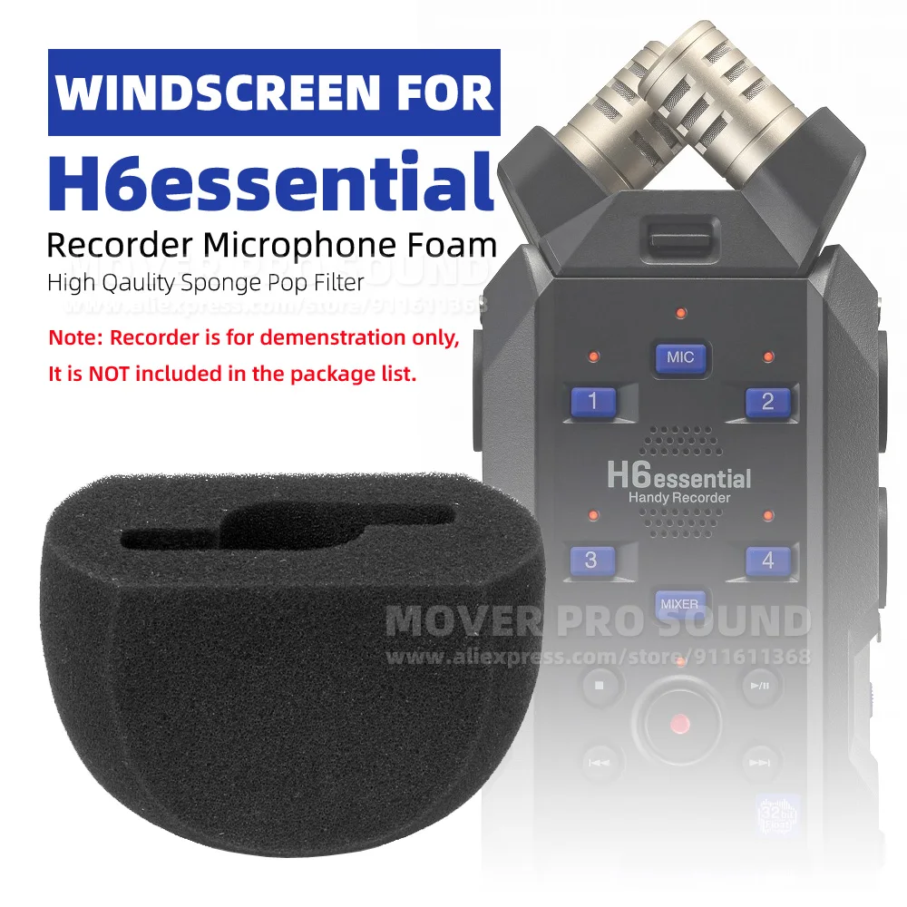 For Zoom H6Essentia…
