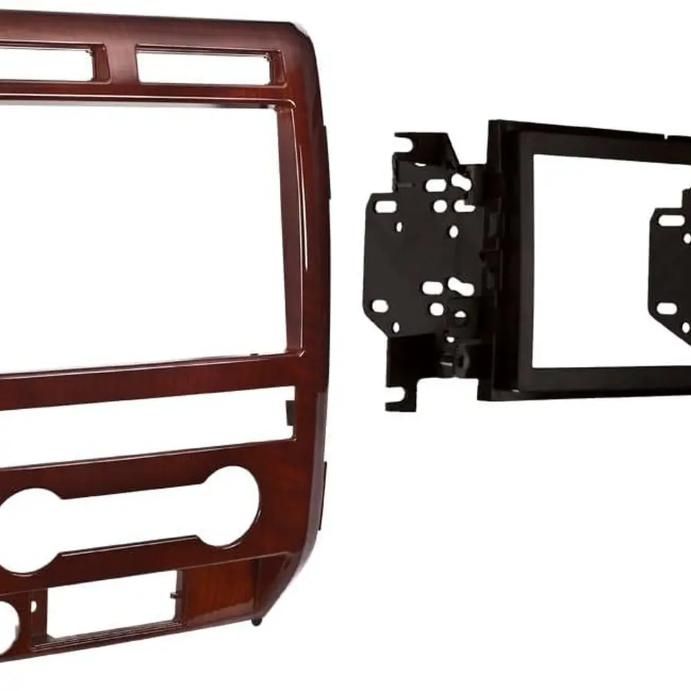 

Комплект двойной установки DIN 95-5822 мм для Ford F-150 Lariat 2009-2010 годов для моделей с оборудованием без NAV (Milano Maple)