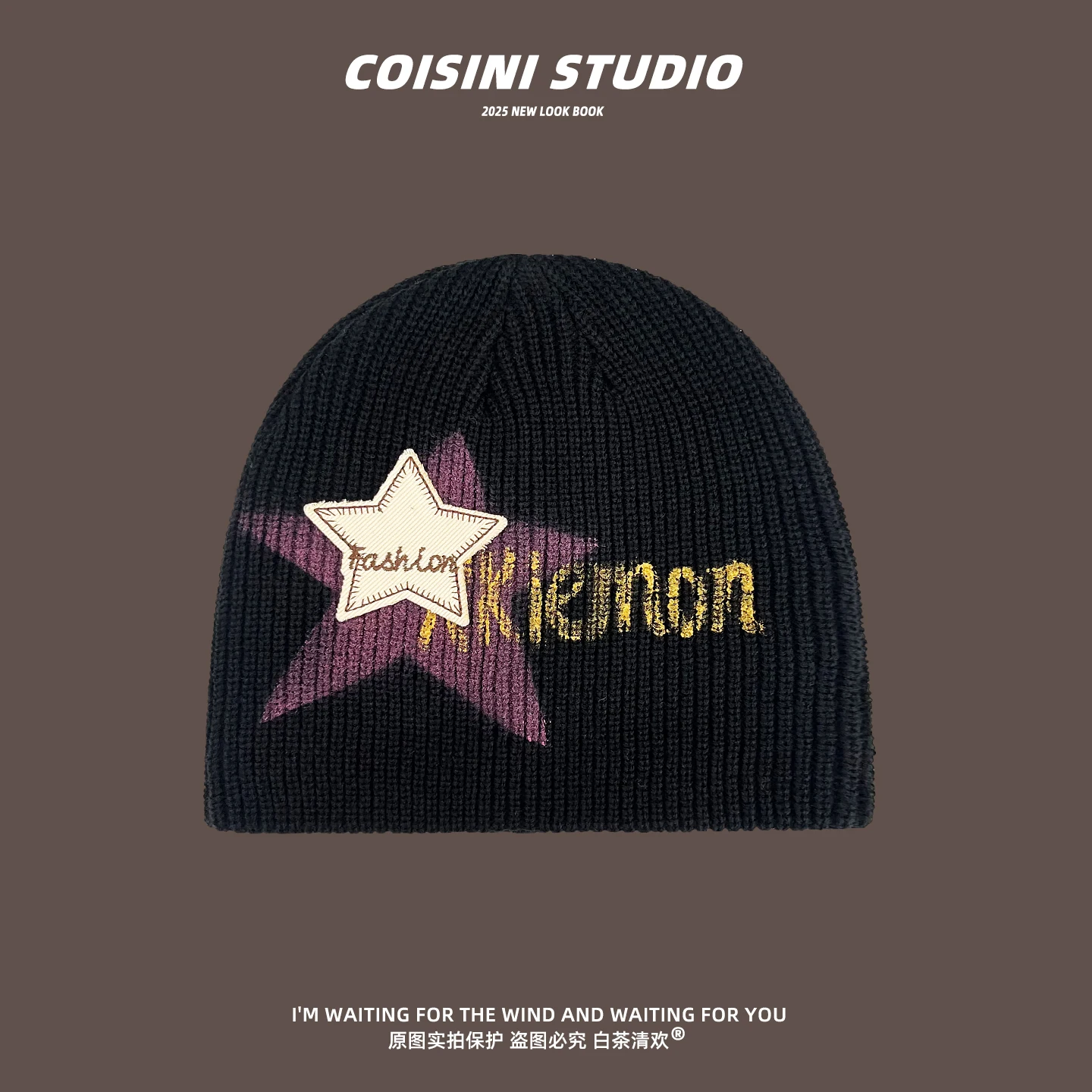 الرجعية الكتابة على الجدران الطباعة البلوز قبعة للنساء الرجال الهيب هوب Y2K Skullies للجنسين الشارع موضة رسالة محبوك ترهل الأغطية