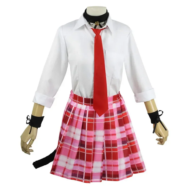 Marine Kitagawa anime il mio vestito Darling Lolita Cat Girl JK gonna abiti cosplay Purim costume da festa di carnevale unif MN8