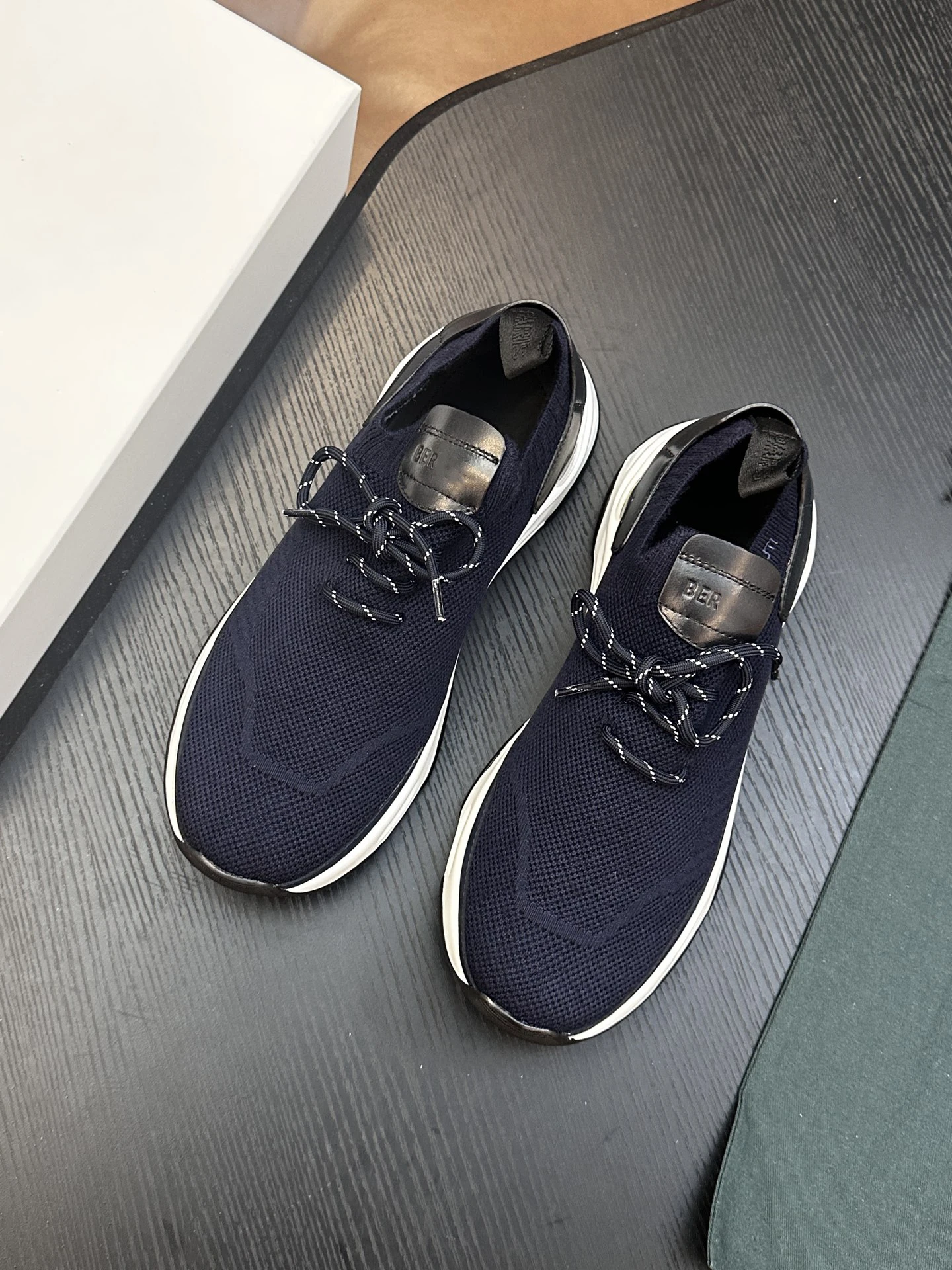 BLSK CPRT Shoes Cowhide 2026 new Sneakers Sports breathable genuine leather Knitted comfortable Men‘s European big size 38-46