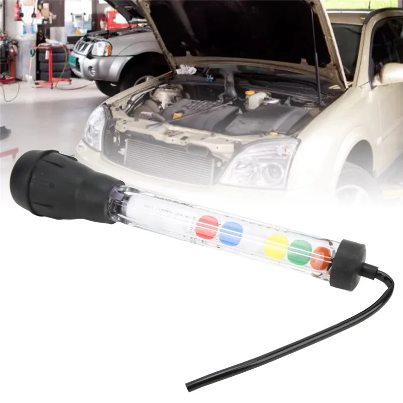 ABKY-Тестер охлаждающей жидкости автомобильного аккумулятора, тип циферблата, высокоточный тестер охлаждающей жидкости с защитой от замерзания, автомобильный радиатор, жидкость для аккумулятора, денситометр, жидкость