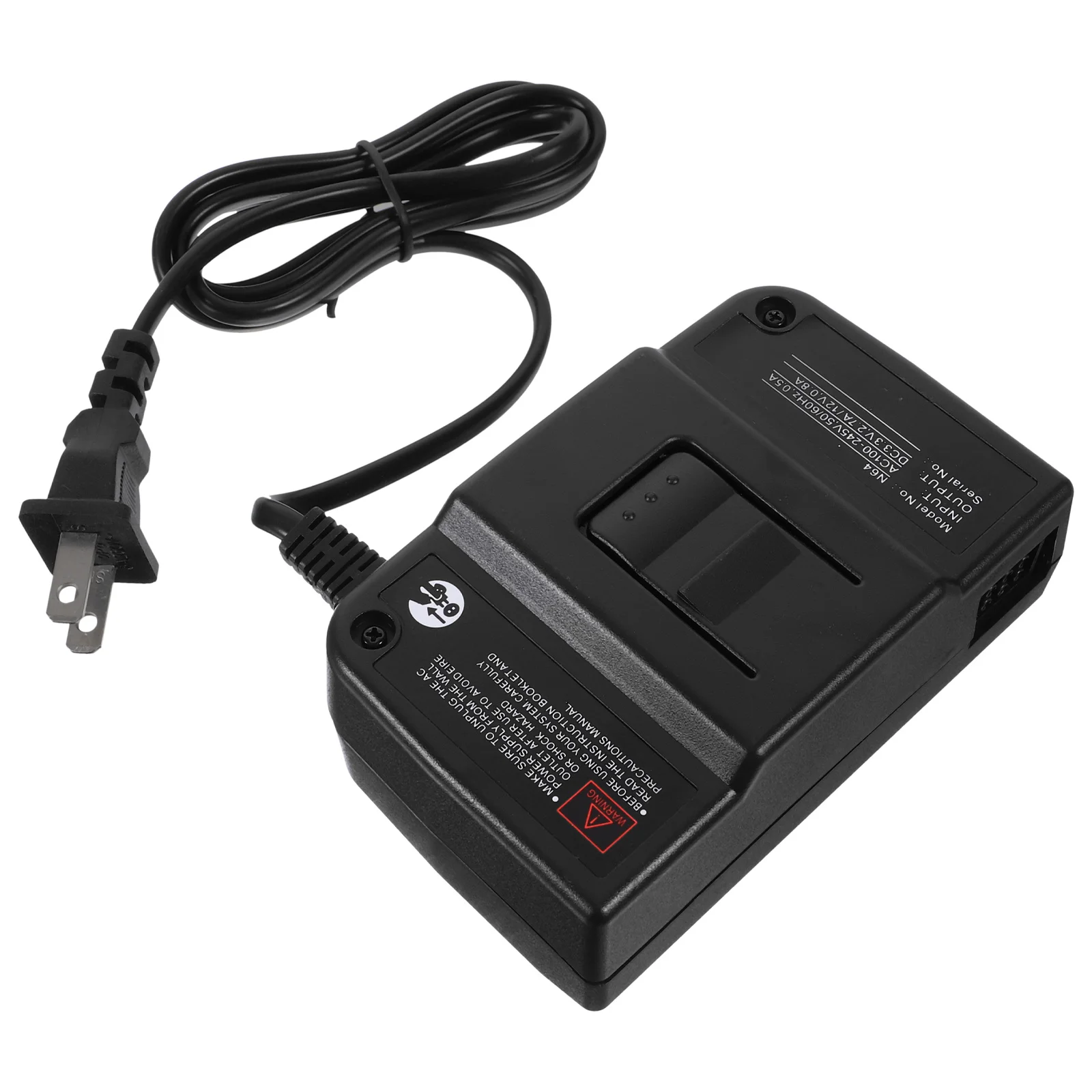 مجموعة واحدة من محول الطاقة، توافق عالي، بديل آمن للطاقة لمحول ملحقات ألعاب Black Us Plug