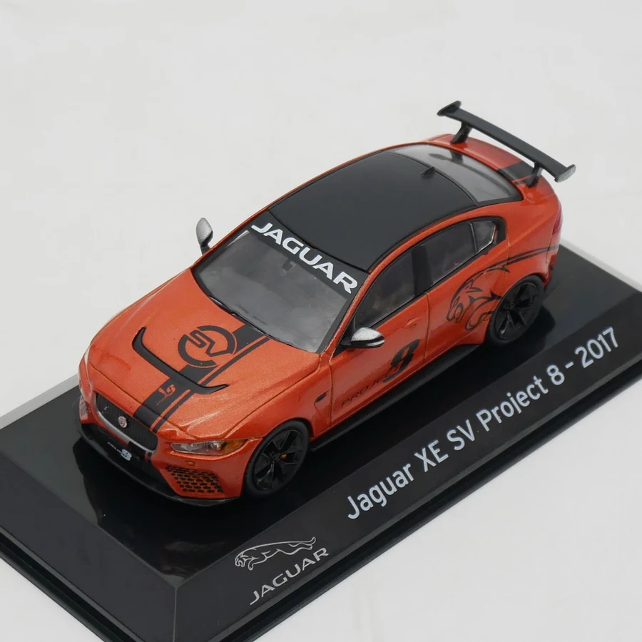 Ixo 1:43 Jaguar Xe Sv Project 8 2017 Diecast Automodel Verzamelt Metalen Speelgoedauto