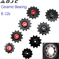 DJC 12 Speed for Shimano for Sram 12s AXS T-Type Ceramic Bearing Pulley Wheel Guide Roller Jockey 11T 12T 13T 14T MTB Road Bike