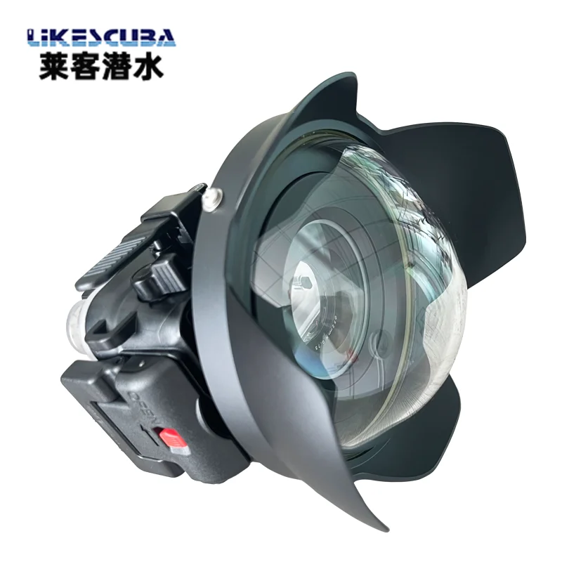 Wide Angle 52mm Interface for  Camera Housing Underwater Diving Fisheye