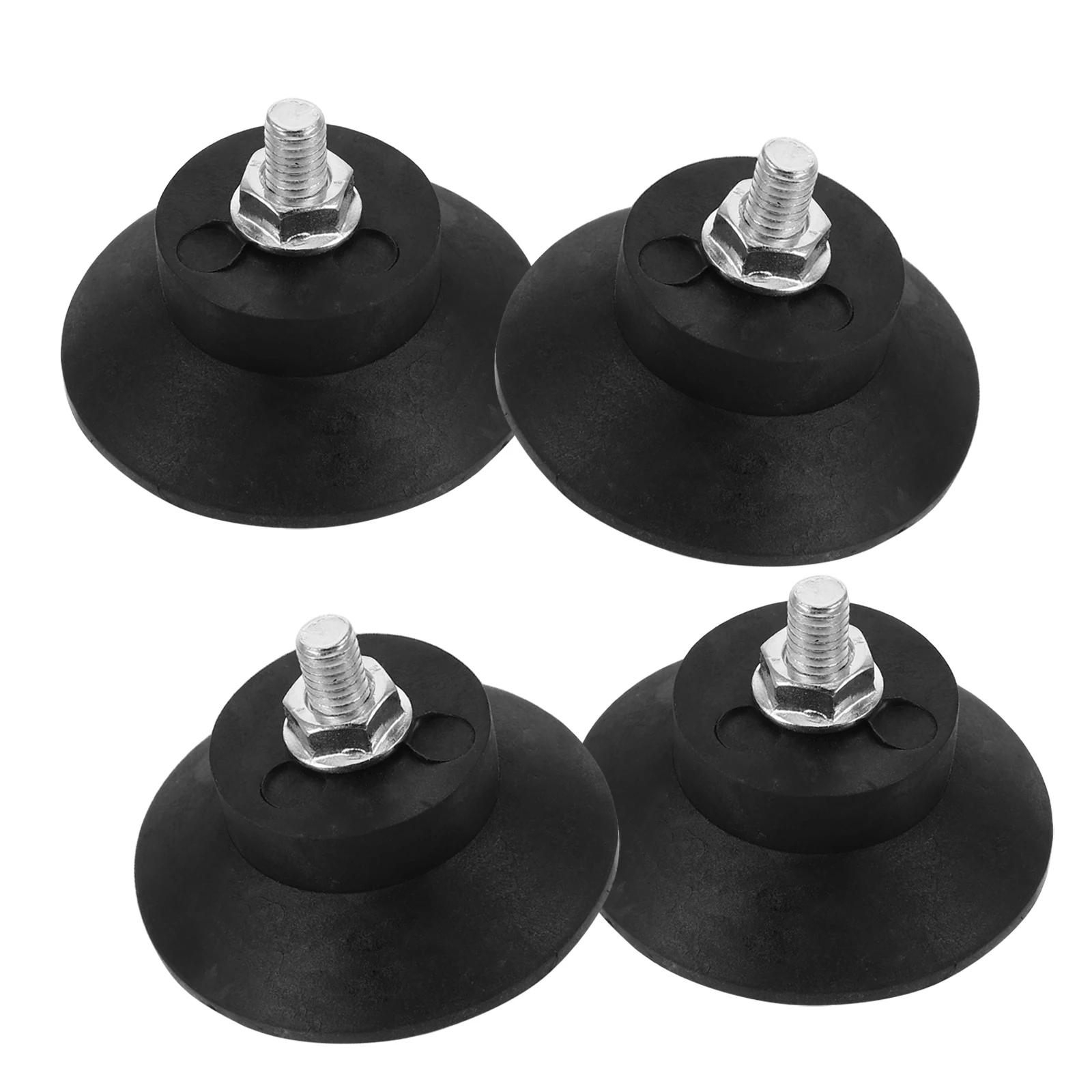 

4pcs Thread Rubber Mount Thread Vibration Isolators Shock Absorbers For Garage Motor Generator Air Compressor Chair Hardware