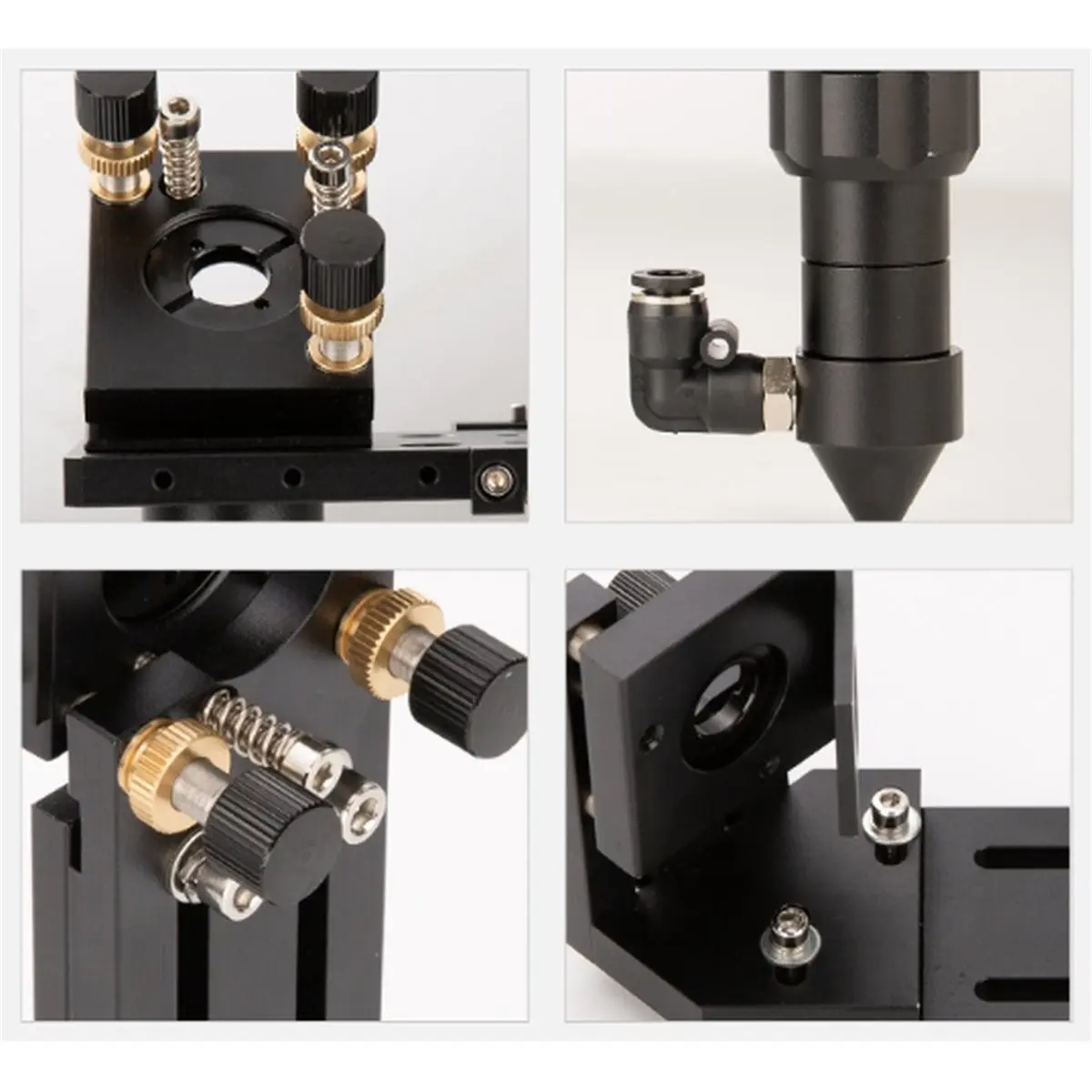 【UPGRADED VERSION】1set CO₂ Lasers Engraver Mounting Frame, Lasers Head Reflector Mount for Lasers Engravers, for CO₂ Lasers Mach