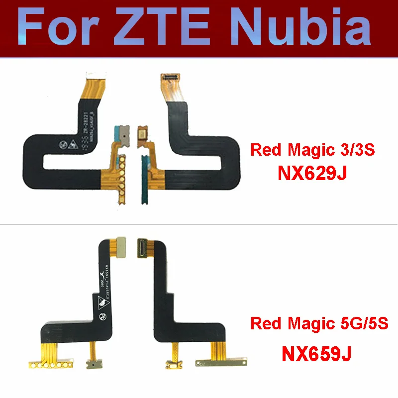 Microphone Flex Cable For ZTE Nubia Red Magic 3 3S NX629J/5S 5G NX659J Charging Dock FPC Jack Microphone Connect Flex Cable Part