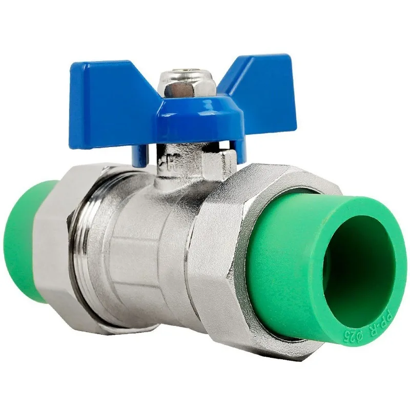 For Ball Valve 4 Points 6 Points 1 Inch Live Joint 20 Hot Melt 25 Tap Water Pipe 32 All Copper Large Flow Valve Switch