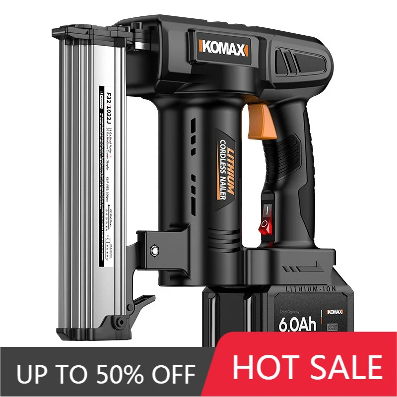 Nail Gun For MAKITA Lithium Battery Household Lightweight Nail Gun Woodworking Portable Multifunctional Electric Gas Nails Guns