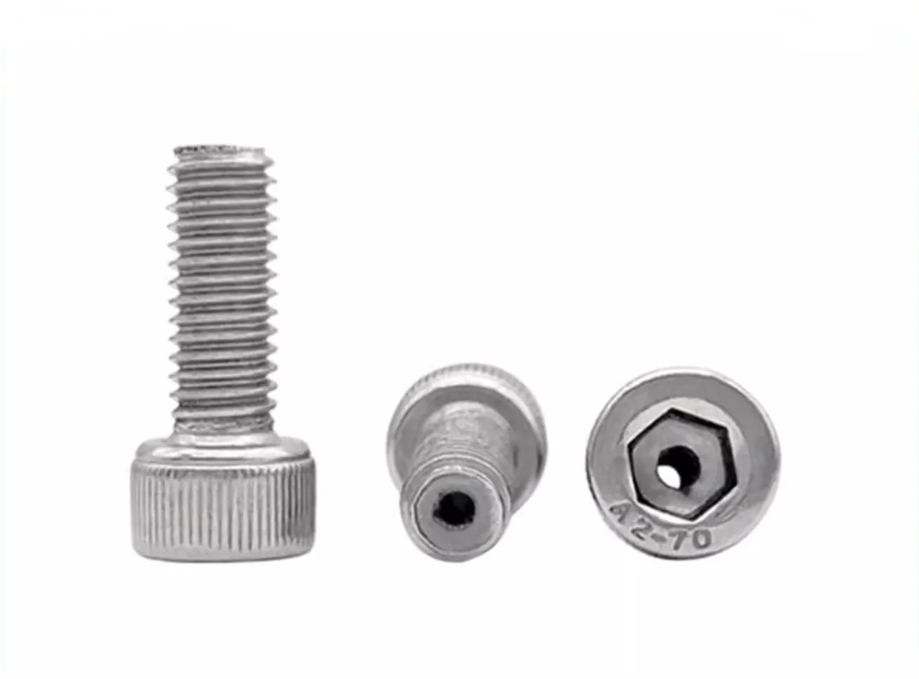 10PCS M3 304 Hexagonal Hollow Perforated Exhaust Screw Cylindrical Head Vacuum Hollow Through-hole Mask Machine Threading Nail