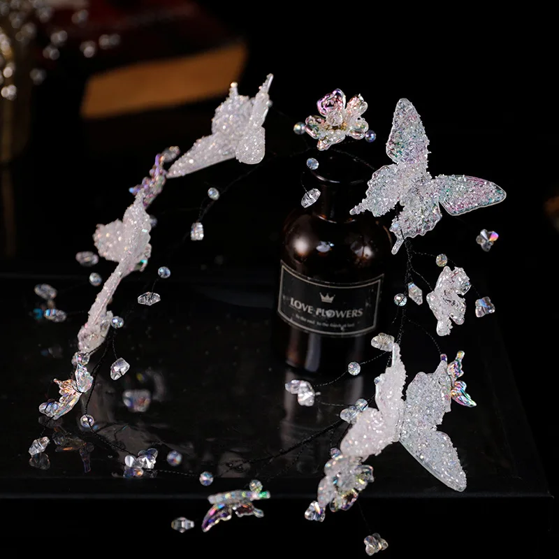 غطاء رأس مطرز لطيف بمظهر شبابي من موري، عصابة رأس ناعمة عالية الجودة، إكسسوارات تصفيف فستان الزفاف