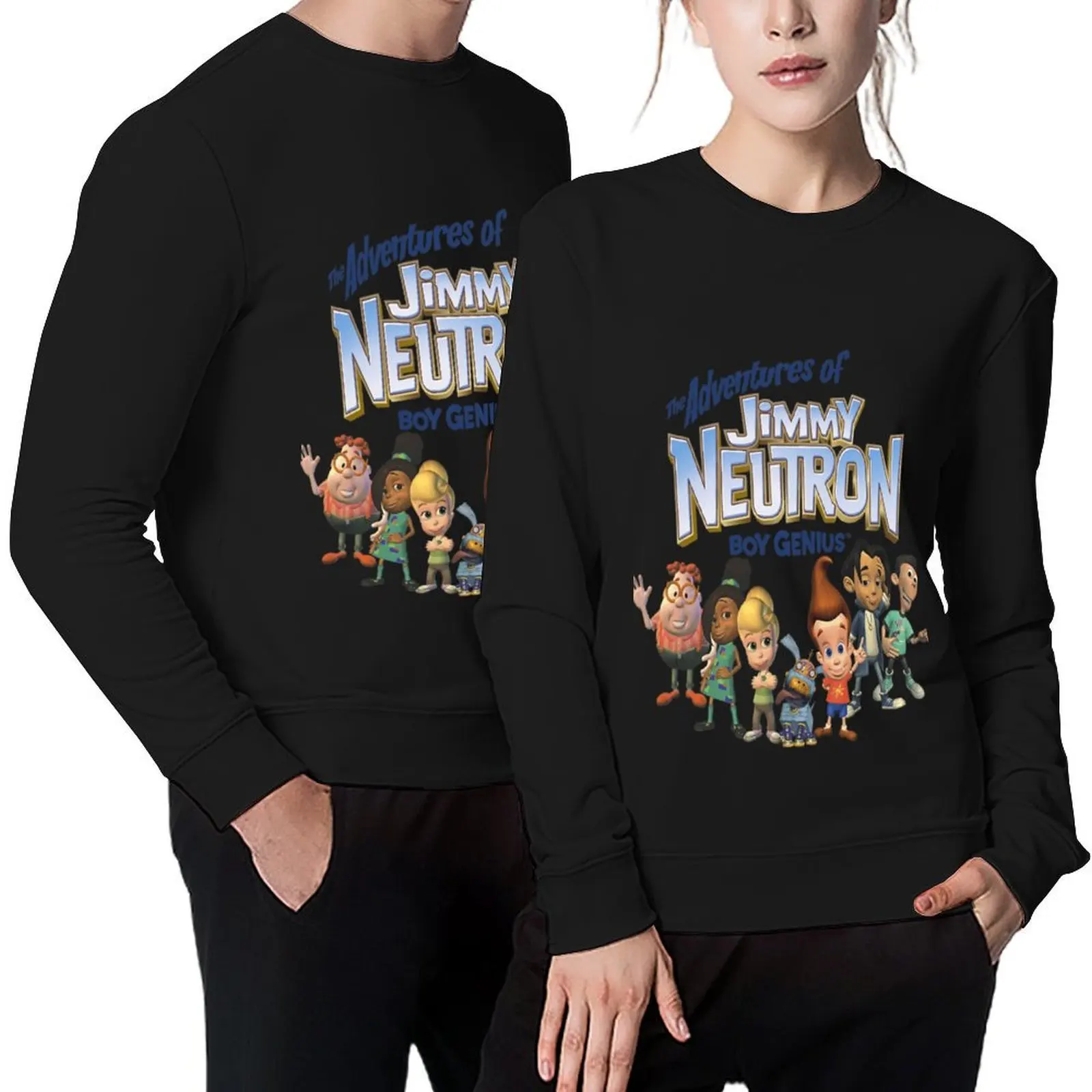 

Nickelodeon Jimmy Neutron Pullover autumn clothes tracksuit autumn jacket men male clothes new hoodies and sweatshirts