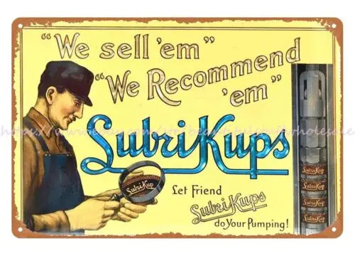 reproductions wholesale SubriKups do your pumping metal tin sign