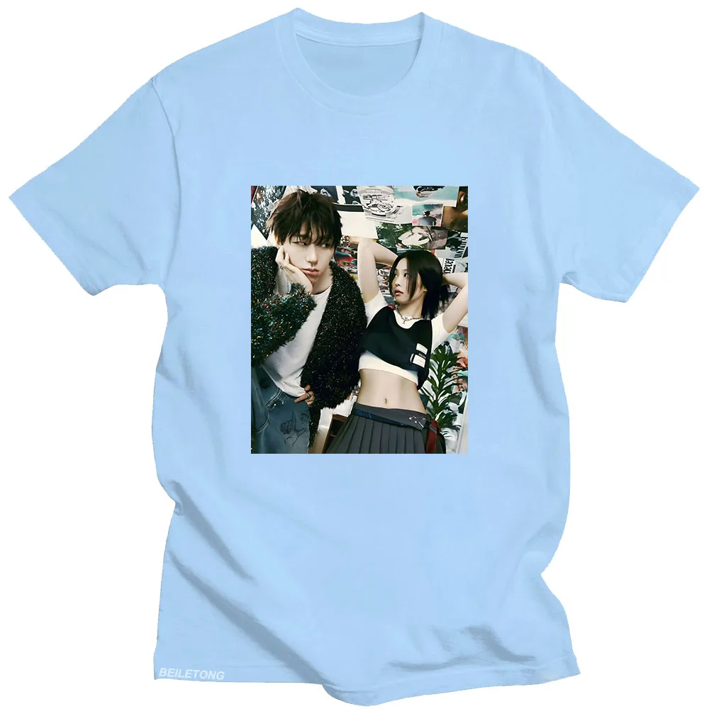 بقعة! تي شيرت Zico Jennie تي شيرت قطني عالي الجودة للنساء والرجال تي شيرت كوري أنيق صيفي مريح تي شيرت Roupas Femininas #4