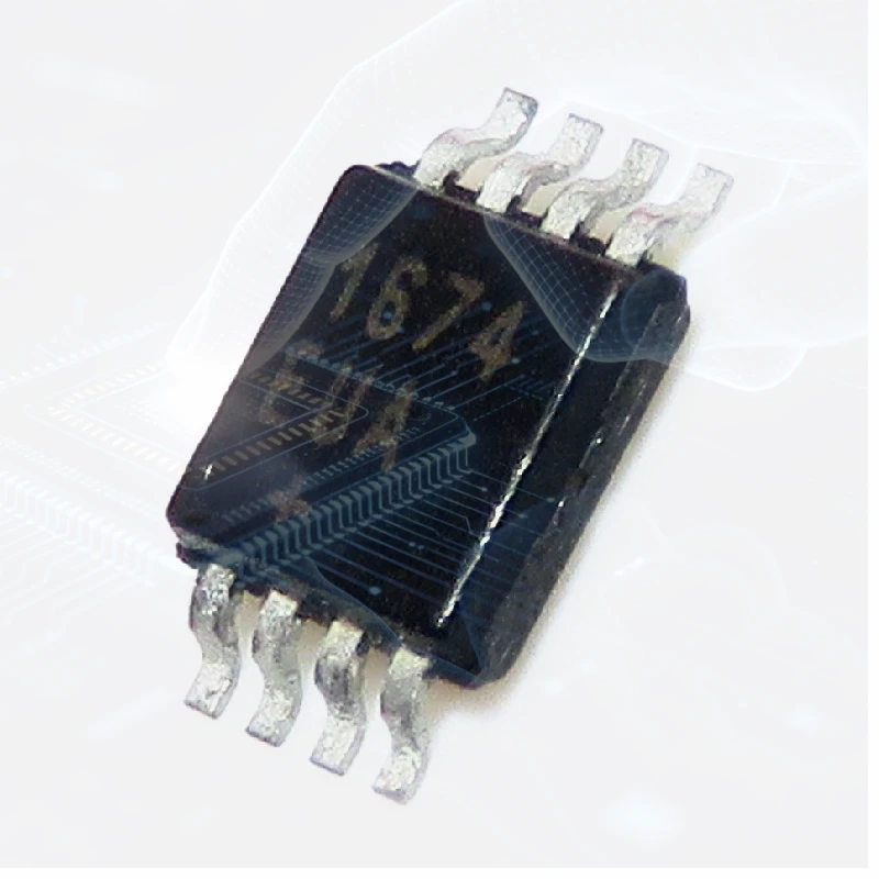 (5-10-20-30-100PCS) 1674 MAX1674 MSSOP-8 MAX1674EUA