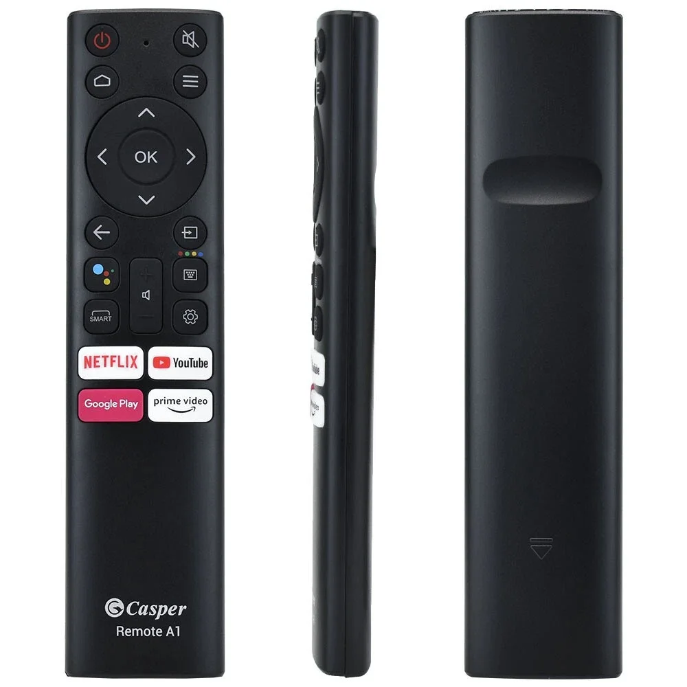 Replacement Remote Control Work for TV/Audio/Projector/CASPER REMOTE A1 for Casper Voice TV Bluetooth for Assistant