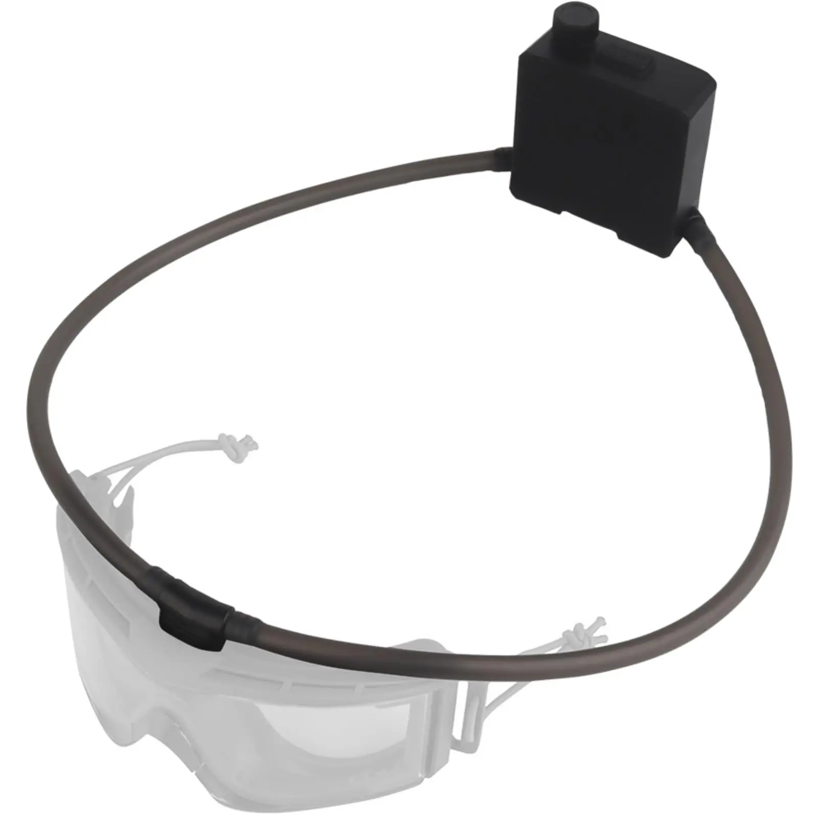New Cordless Airsoft Goggles Defogger Defogging Fan Anti-fog Pump on Tactical Helmet or Caps for Safety Glasses with Rubber Seal view 2