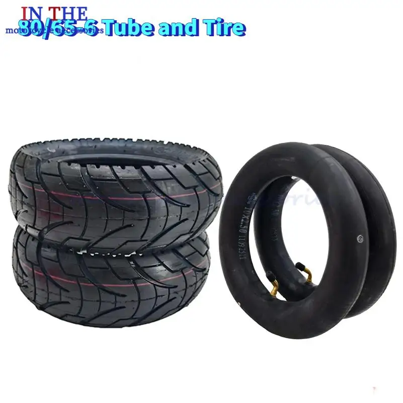 Pneu extérieur gonflable de 10 pouces 80/65-6 pour trottinette électrique Inokim Kugoo M4 G1 Dualtron VICTOR EAGLE Speedway 4 Zero 10X